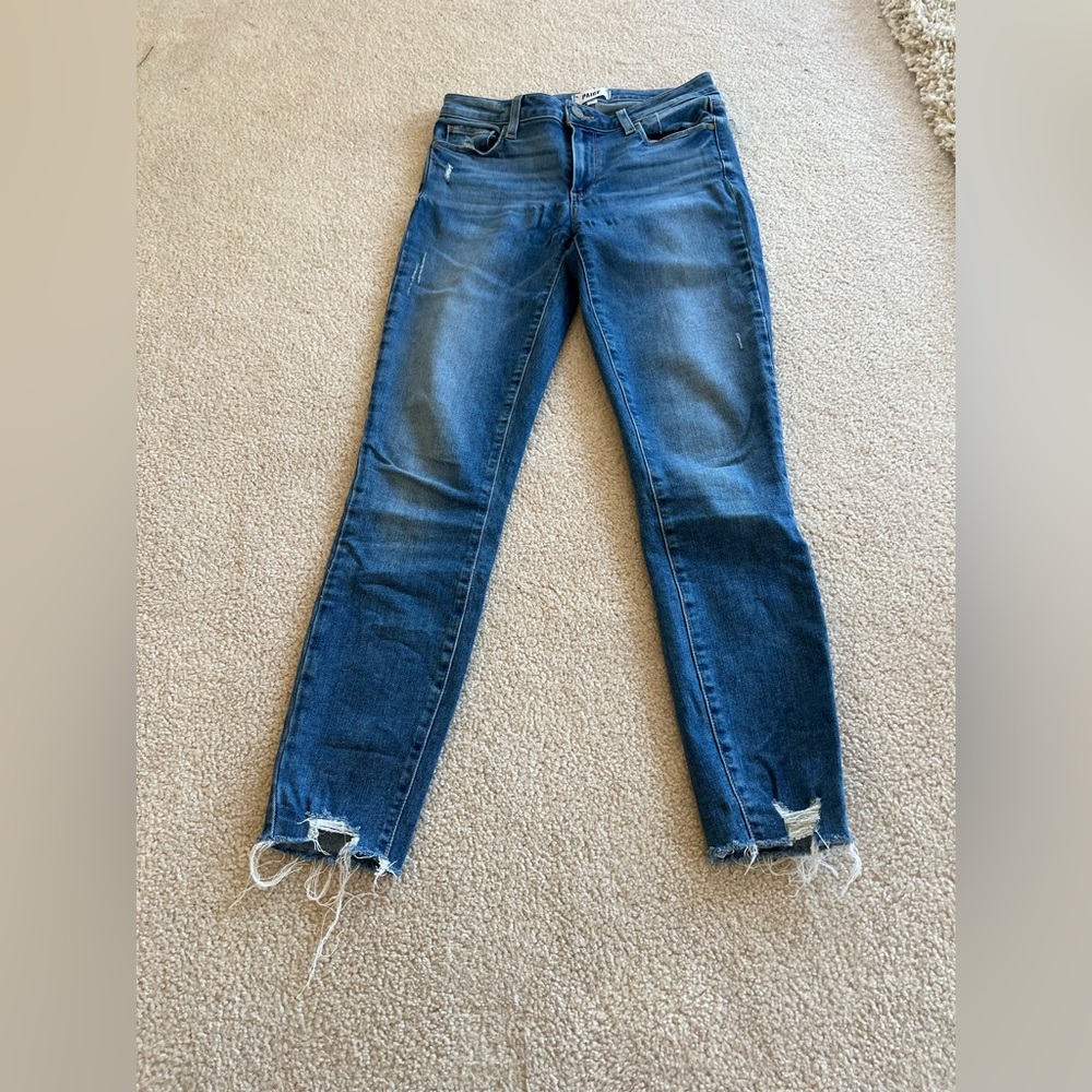 Paige Ankle Cut Jeans